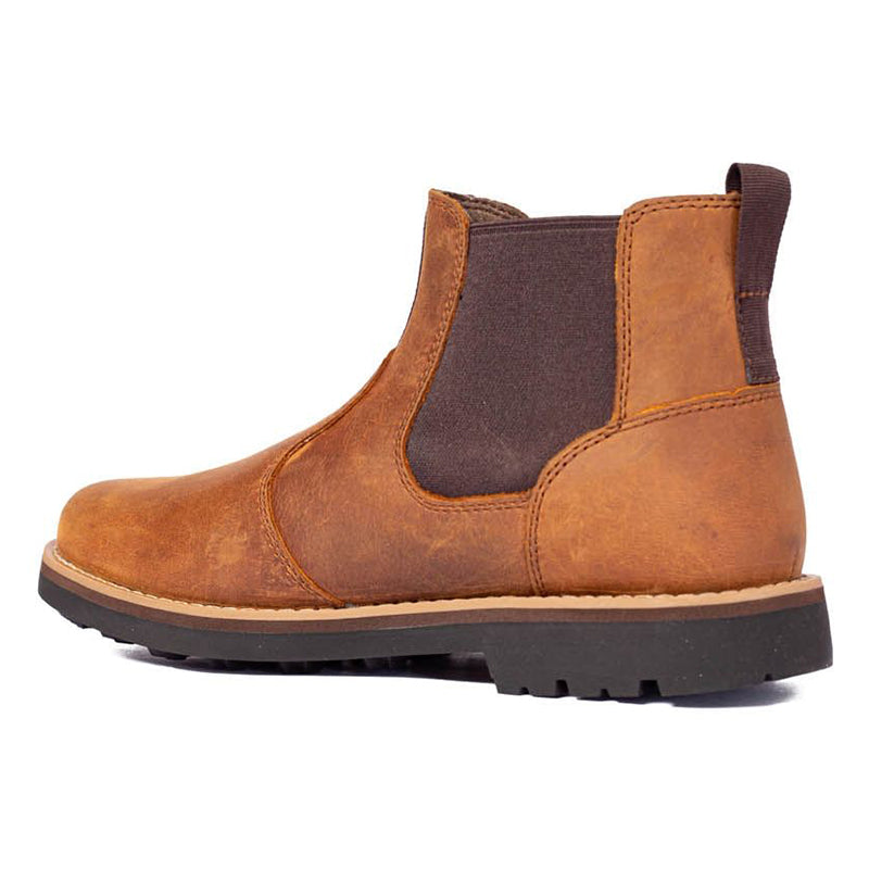حذاء تشيلسي متوسط من تمبرلاند للرجال البالغين، بني