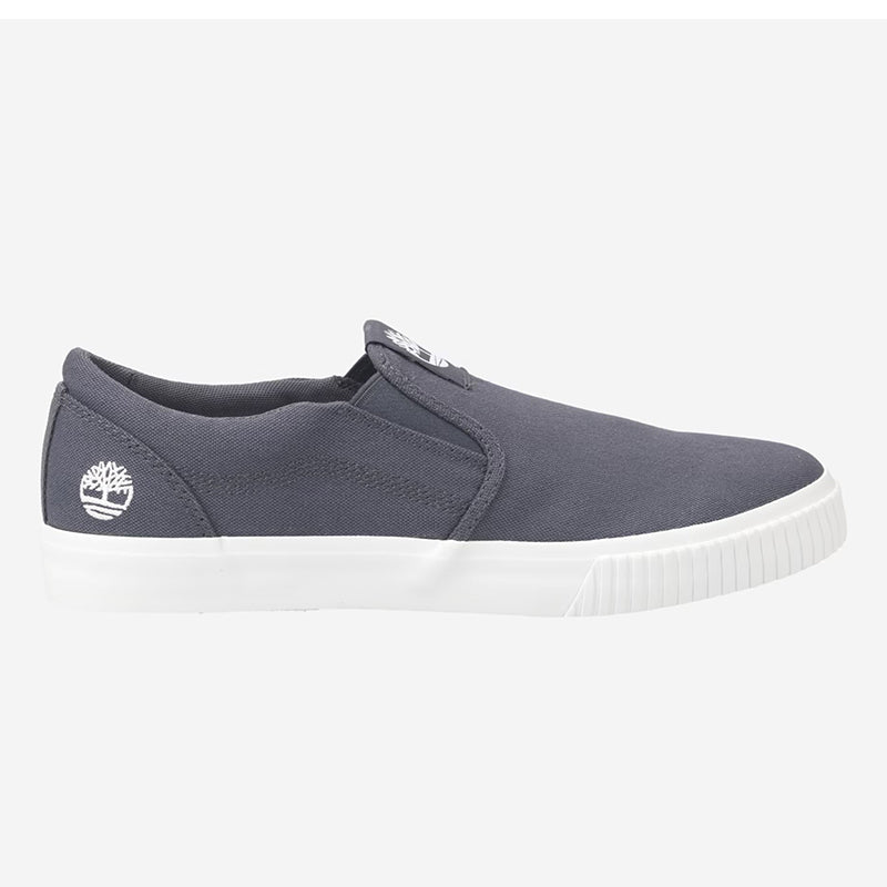 حذاء رياضي Timberland Low Slip On للرجال البالغين سهل الارتداء باللون الأزرق