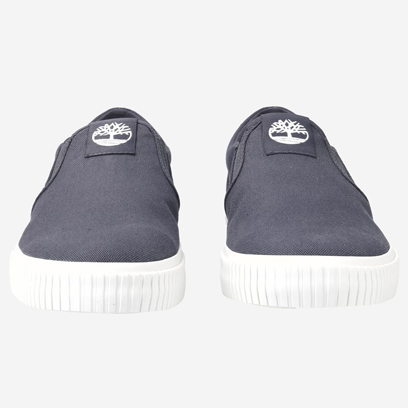 حذاء رياضي Timberland Low Slip On للرجال البالغين سهل الارتداء باللون الأزرق