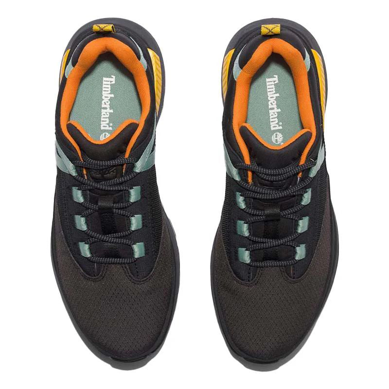 حذاء رياضي Timberland منخفض برباط للرجال البالغين أسود اللون