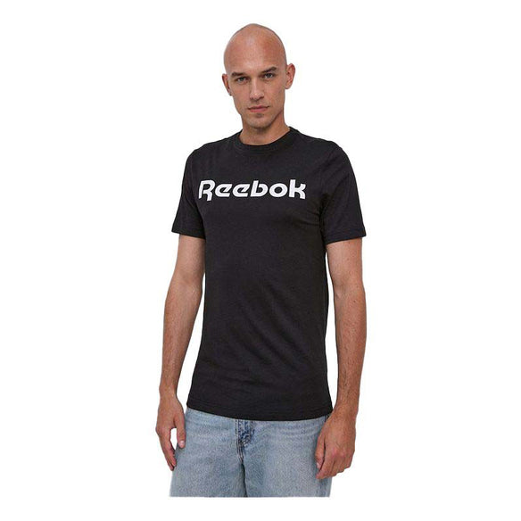 Reebok Gs Linear Rea Adults Male Tshirts Black