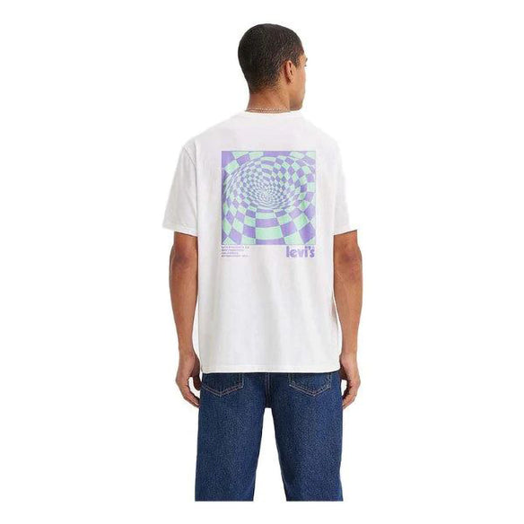 Levis Ss Relaxed Fit Tee Adults Male Tshirts White