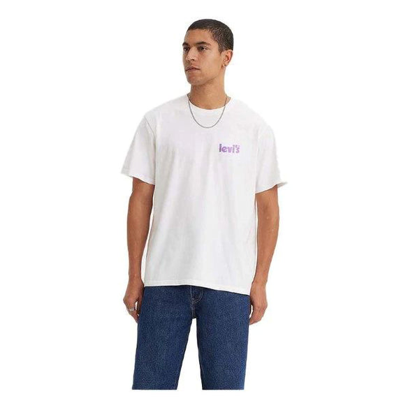 Levis Ss Relaxed Fit Tee Adults Male Tshirts White