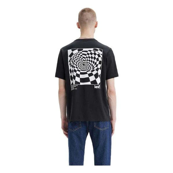 Levis Ss Relaxed Fit Tee Adults Male Tshirts Black