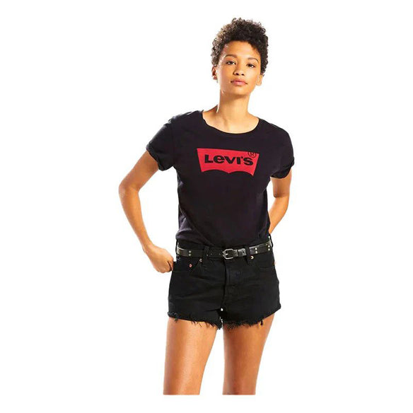 Levis The Perfect Tee Adults Female Tshirts Black