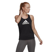 Adidas Eroready Designed 2 Move Logo Sport Tank Top Adults Female Tank Black