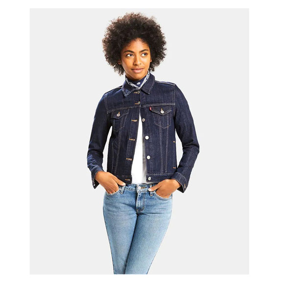 Levis Original Trucker Adults Female Jackets White