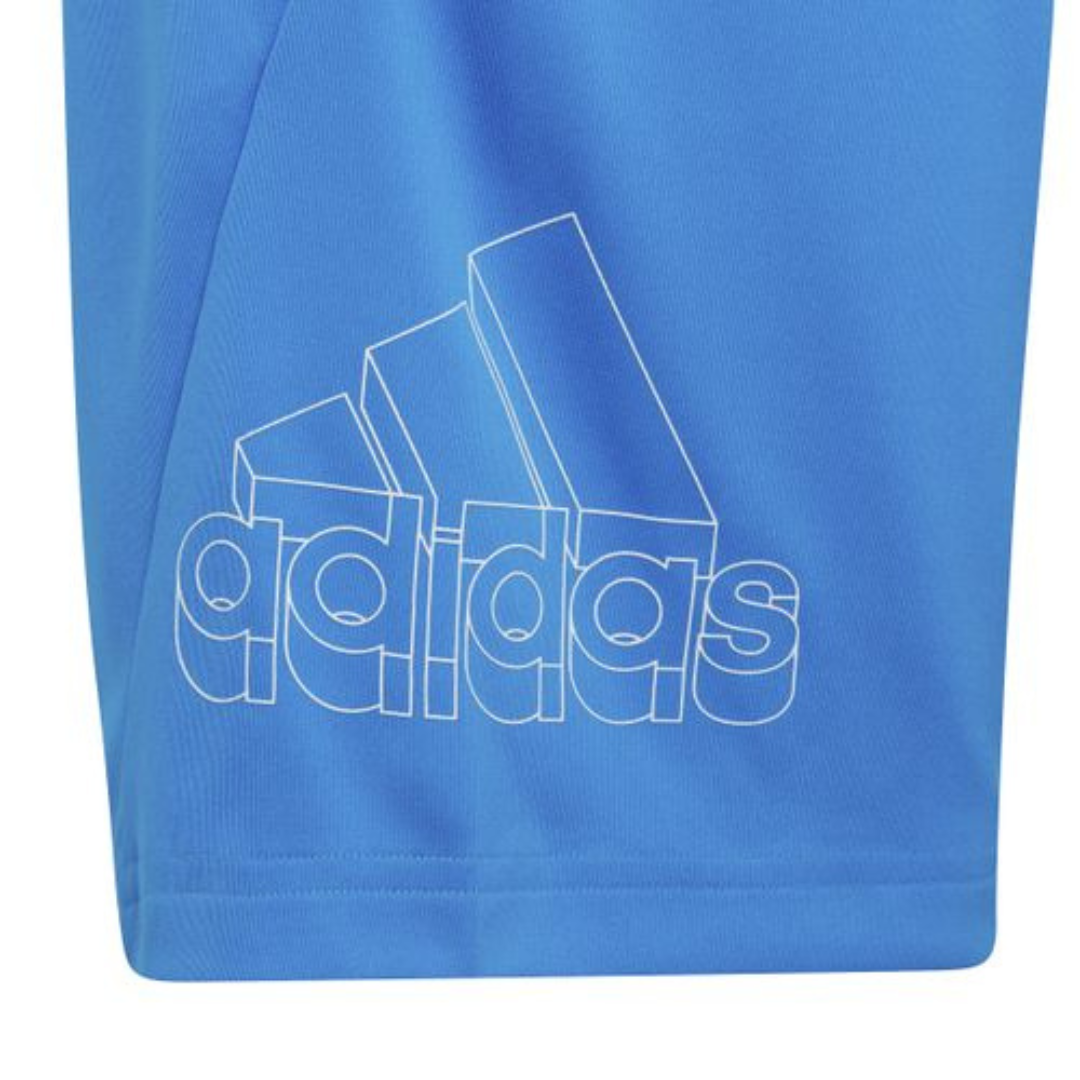 Adidas Aeroready Heather Shorts Kids Male Shorts Blue