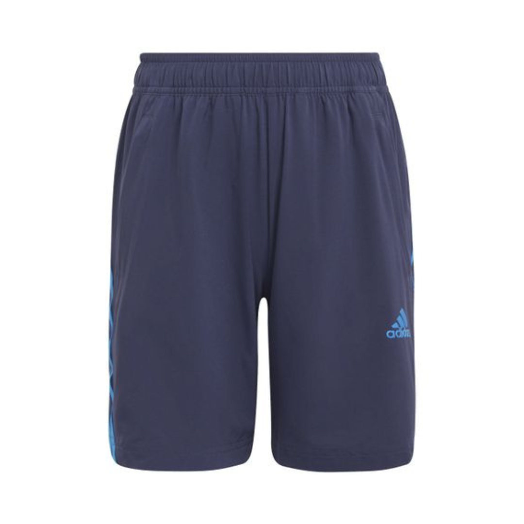 Adidas Aeroready Primegreen 3-Stripes Woven Shorts Kids Male Shorts Navy