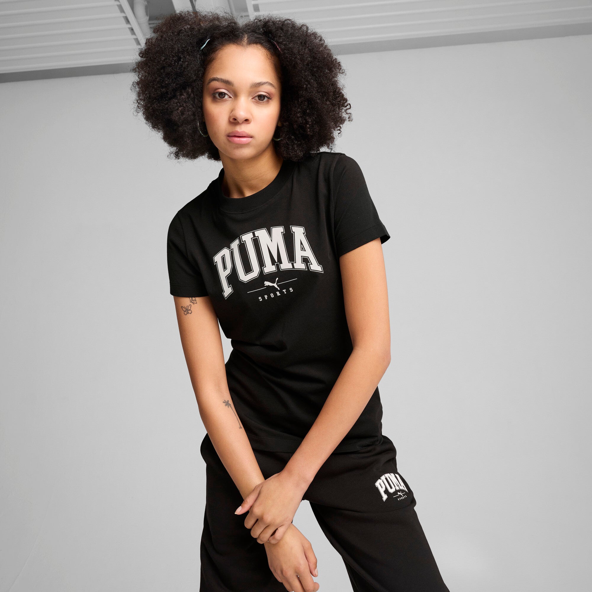 Squad Graphic Tee Adults Female Tshirts Black