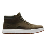 Timberland Mid Lace Up Sneaker Adults Male High Top Sneakers Olive Green