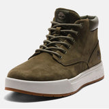Timberland Mid Lace Up Sneaker Adults Male High Top Sneakers Olive Green