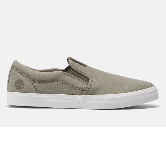 Timberland Low Slip On Sneaker Adults Male Slip-On Shoes Beige