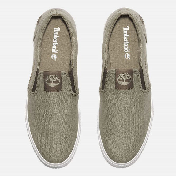 Timberland Low Slip On Sneaker Adults Male Slip-On Shoes Beige