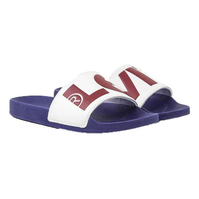 Levis June L Adults Male Slides Blue