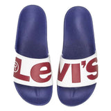 Levis June L Adults Male Slides Blue