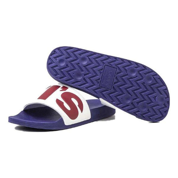 Levis June L Adults Male Slides Blue