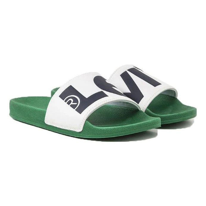 Levis June L Adults Male Slides Green