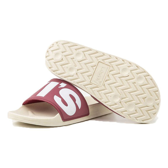 Levis June L S Adults Female Slides Off White