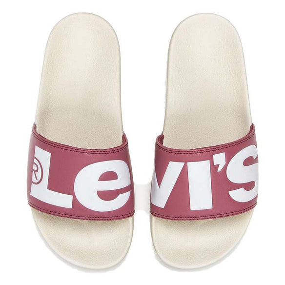 Levis June L S Adults Female Slides Off White
