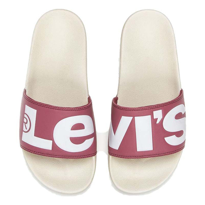 Levis June L S Adults Female Slides Off White