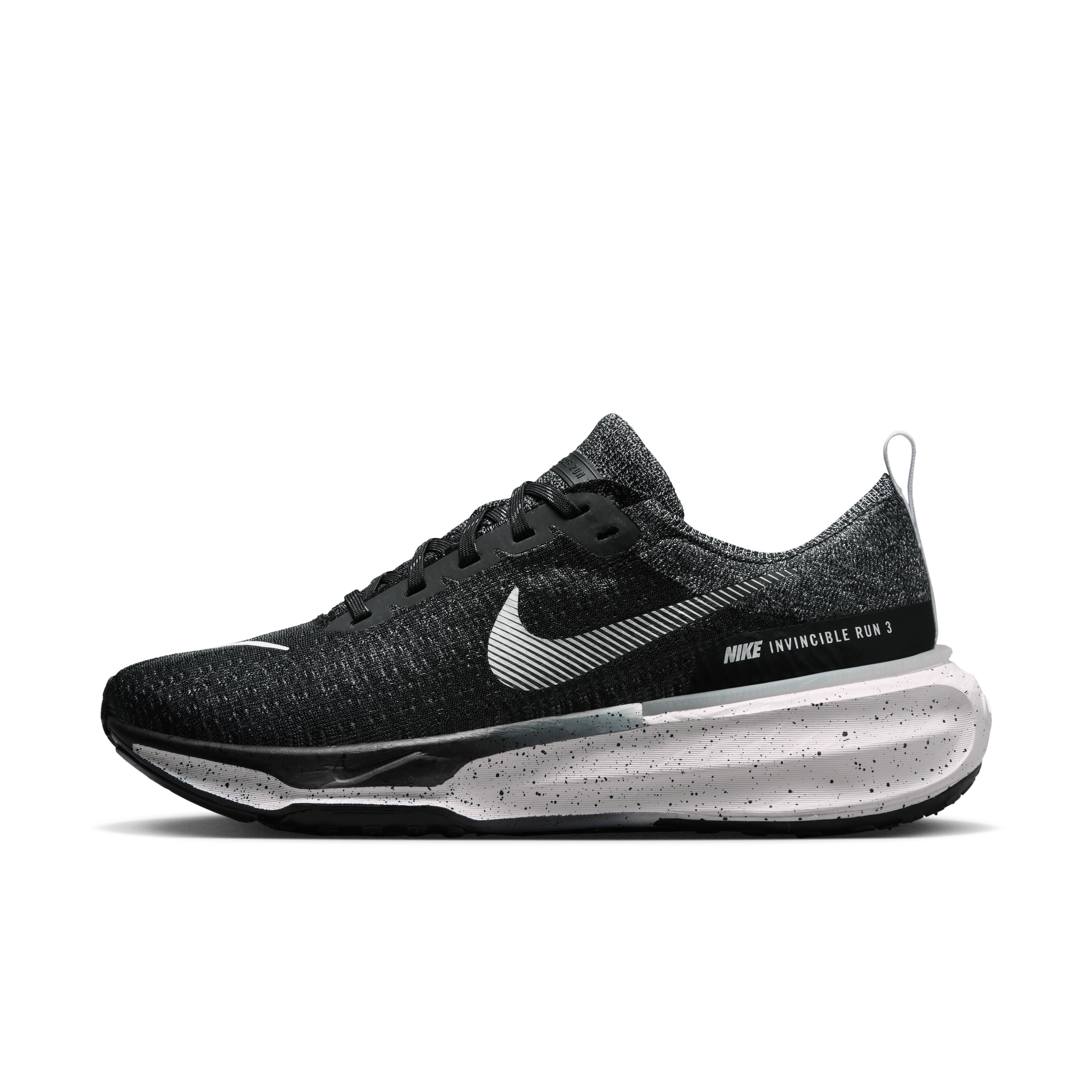 حذاء جري Nike Running Zoomx Invincible Run Fk 3 للبالغين للرجال باللون الأسود