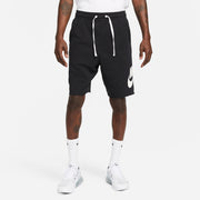 شورت Nike Sportswear M Nk Club Alumni Hbr Ft قصير للبالغين للرجال باللون الأسود