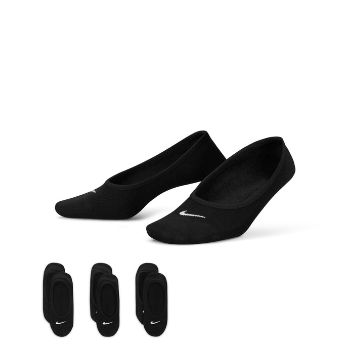 Nike Training W Nk Evry Ltwt Foot 3Pr Adults Female No Show Socks Black