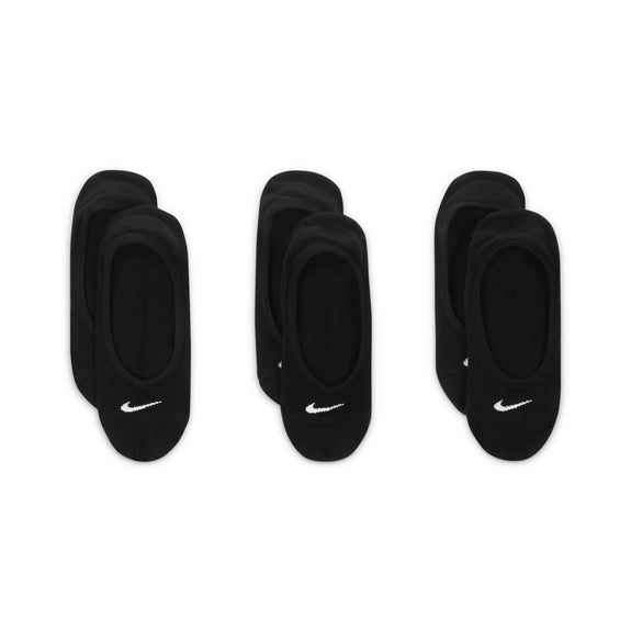 Nike Training W Nk Evry Ltwt Foot 3Pr Adults Female No Show Socks Black