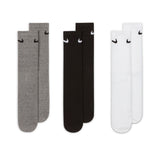 Nike Training U Nk Everyday Ltwt Crew 3Pr Adults Unisex Crew Socks Multi